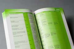 Fachbuch mit Tabellensatz